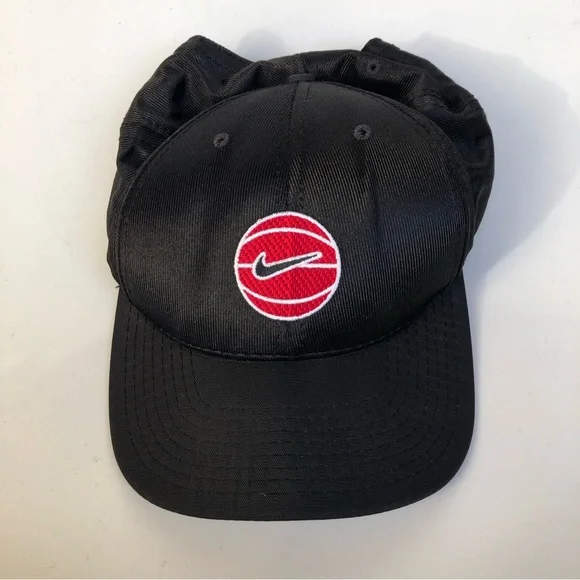Nike Accessories Vintage Nike Basketball Snapback Hat Black